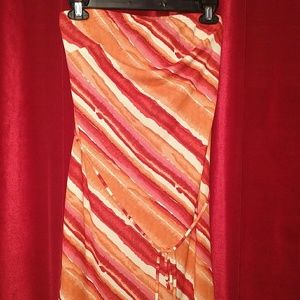 COPY - Ruby Rox small tube top straples dress has stretch